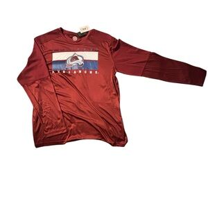 NHL Burgundy Shirt with Logo